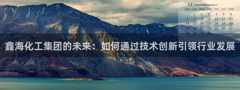 球盟会官网登录入口：鑫海化工集团的未来：如何通过技术创新引领